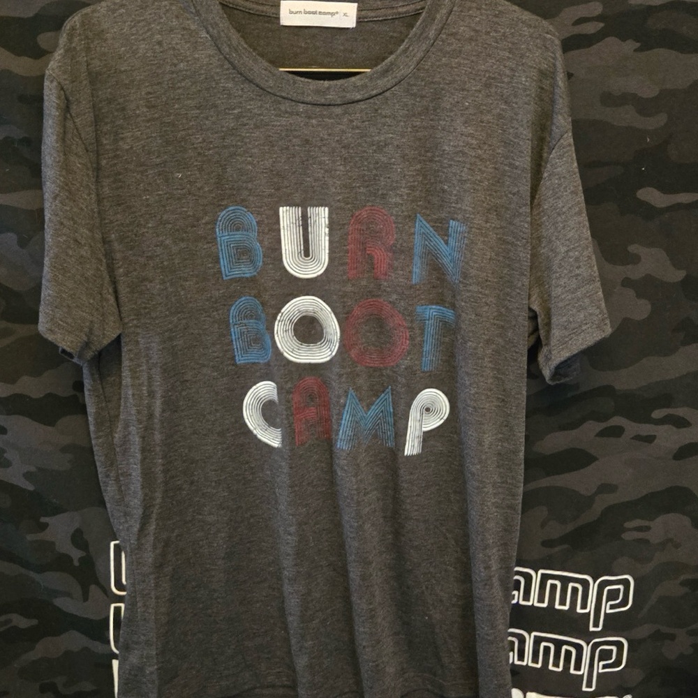 Burn Boot Camp Women's Gray Graphic Tee